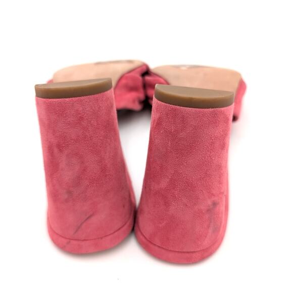 Veronica Beard Ganita Slide Sandal Women's Knot Front Pink Size US10M EU41 - Picture 7 of 13